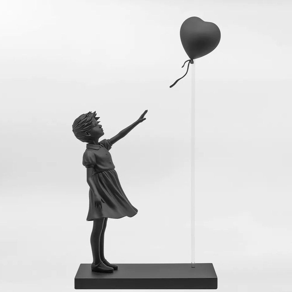 Girl with Balloon (black) - BANKSY