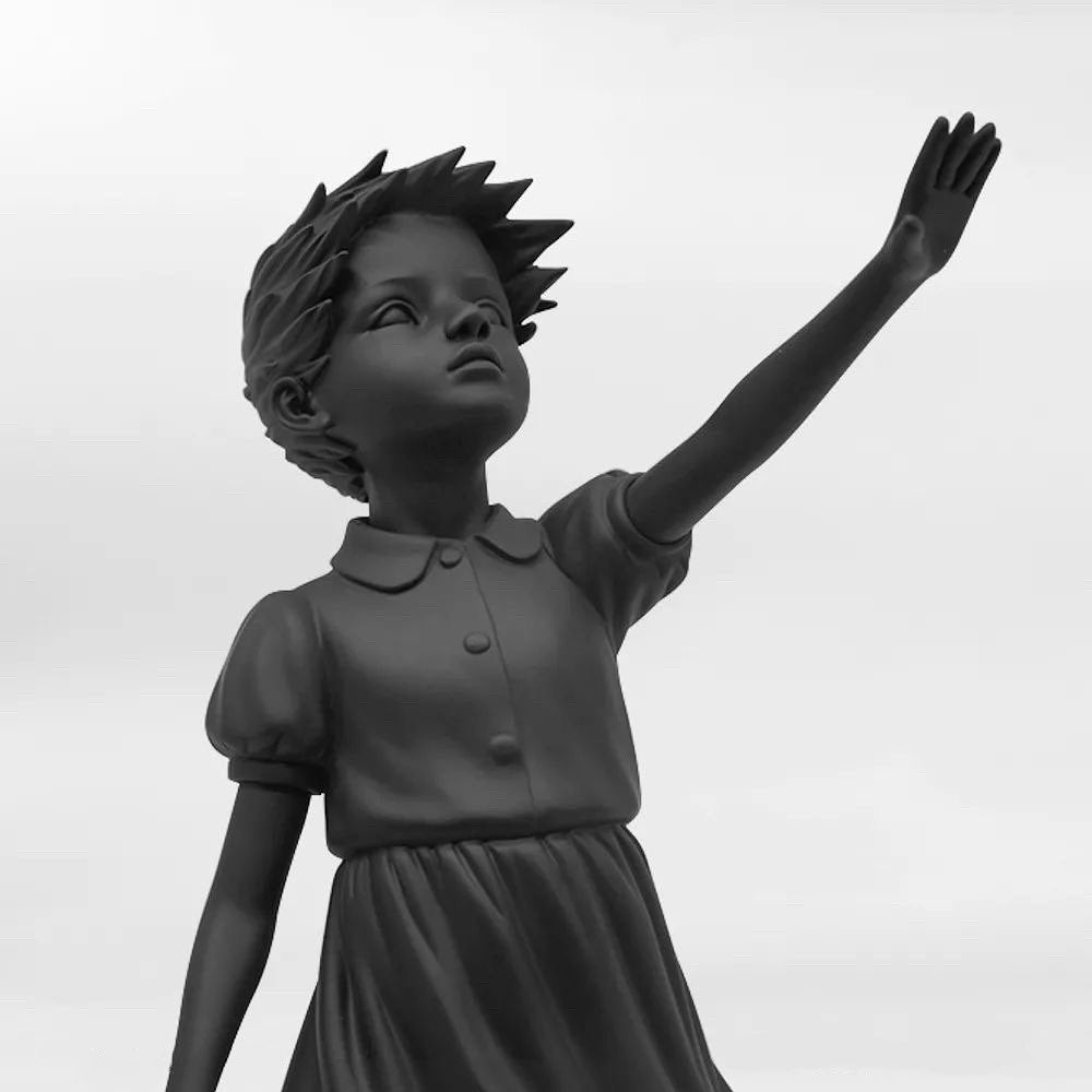 Girl with Balloon (black) - BANKSY