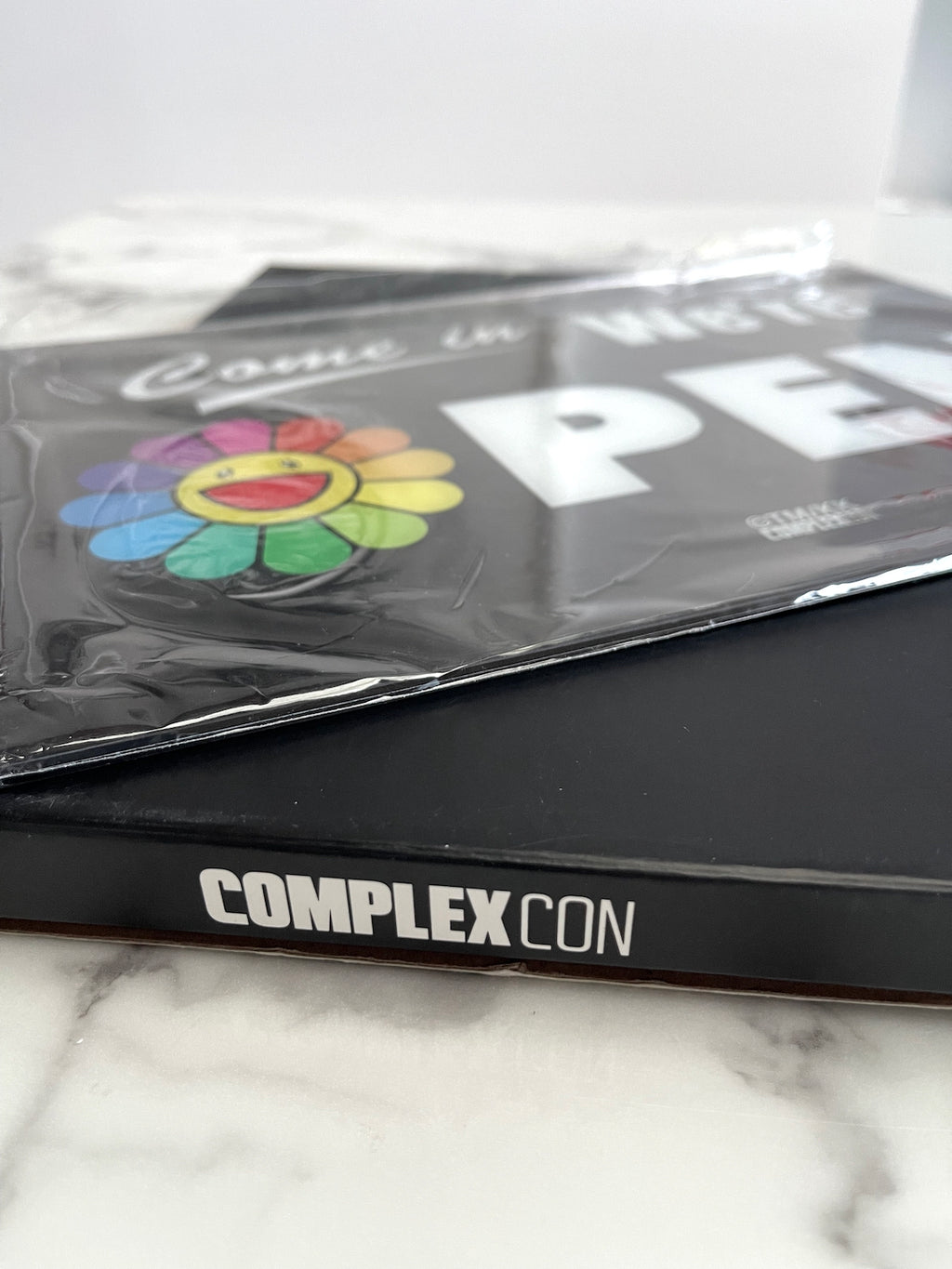 ComplexCon Flower Open Closed Sign *Rare* - TAKASHI MURAKAMI