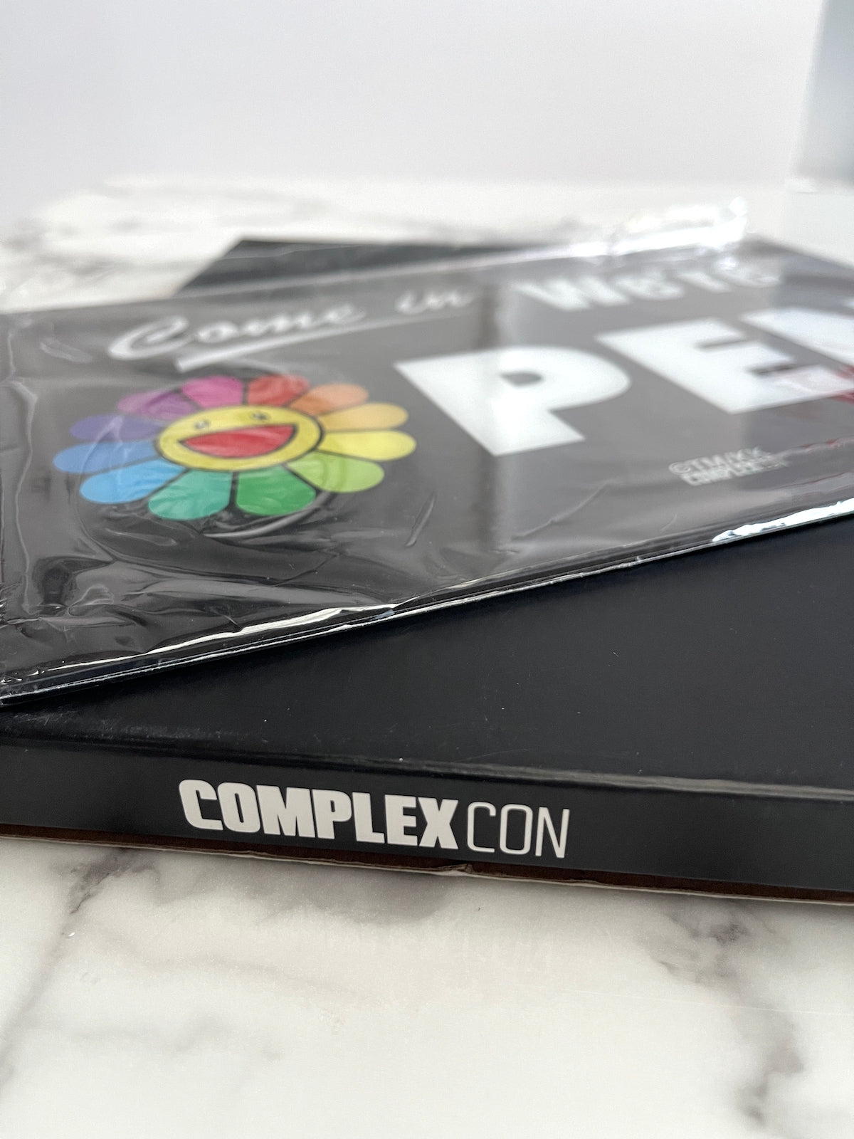 ComplexCon Flower Open Closed Sign *Rare* - TAKASHI MURAKAMI