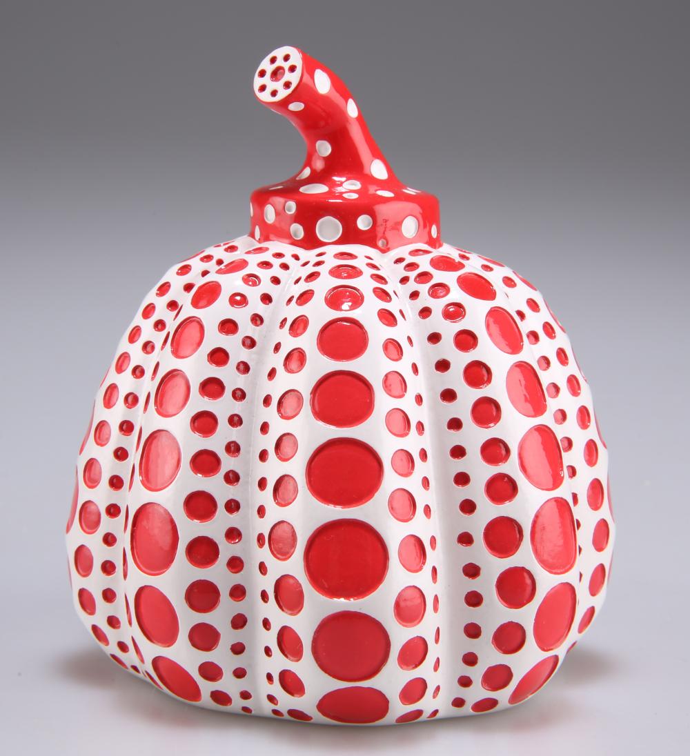 Pumpkin (Red and White) - YAYOI KUSAMA