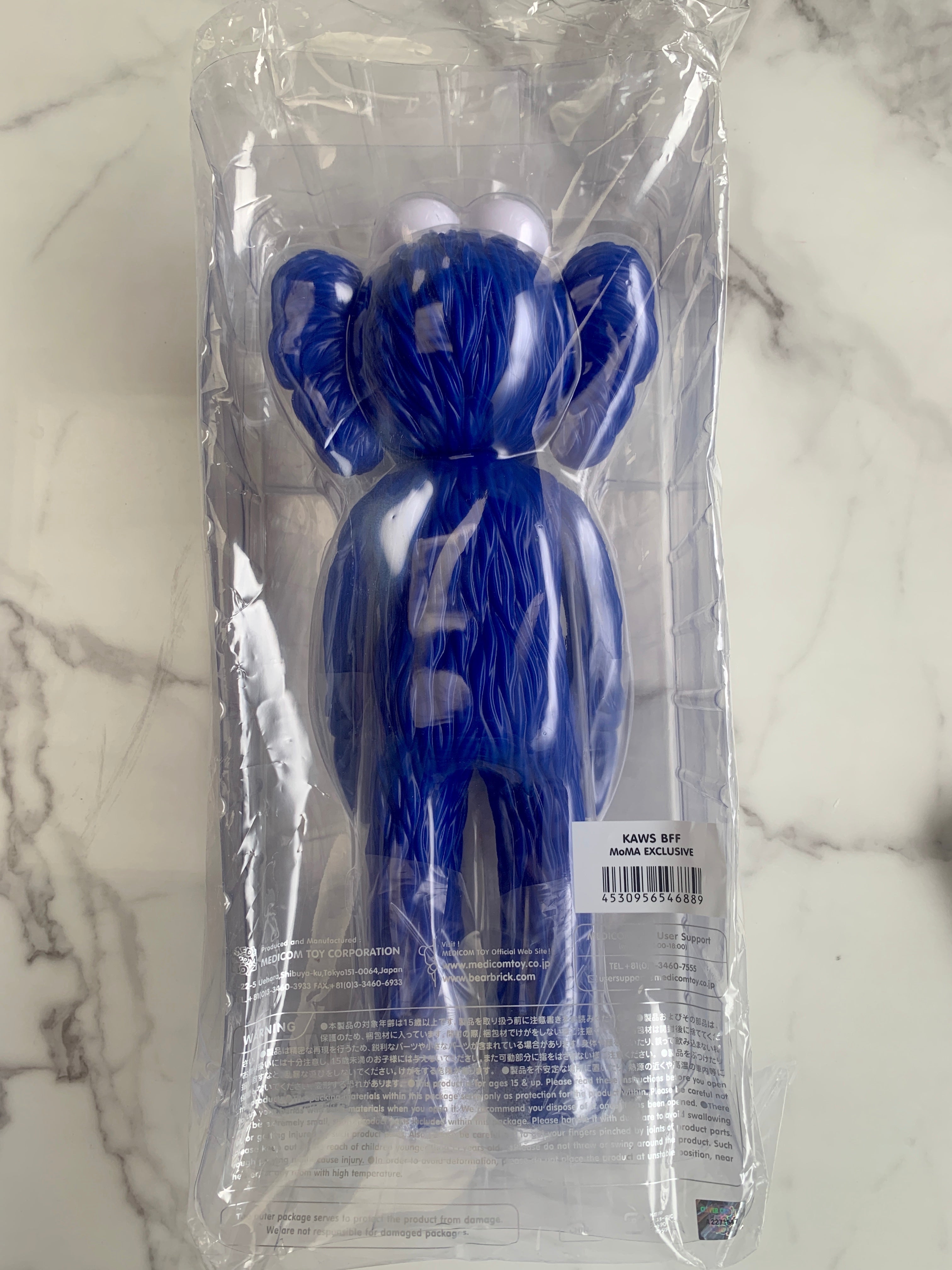BFF Blue Moma Exclusive Vinyl Figure - KAWS – Little Art Collection