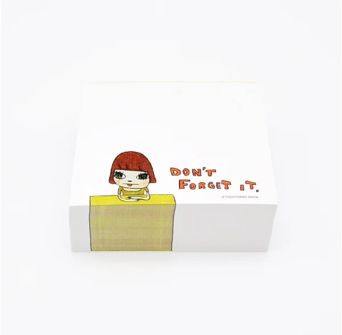 Memo Pad (yellow) - YOSHITOMO NARA