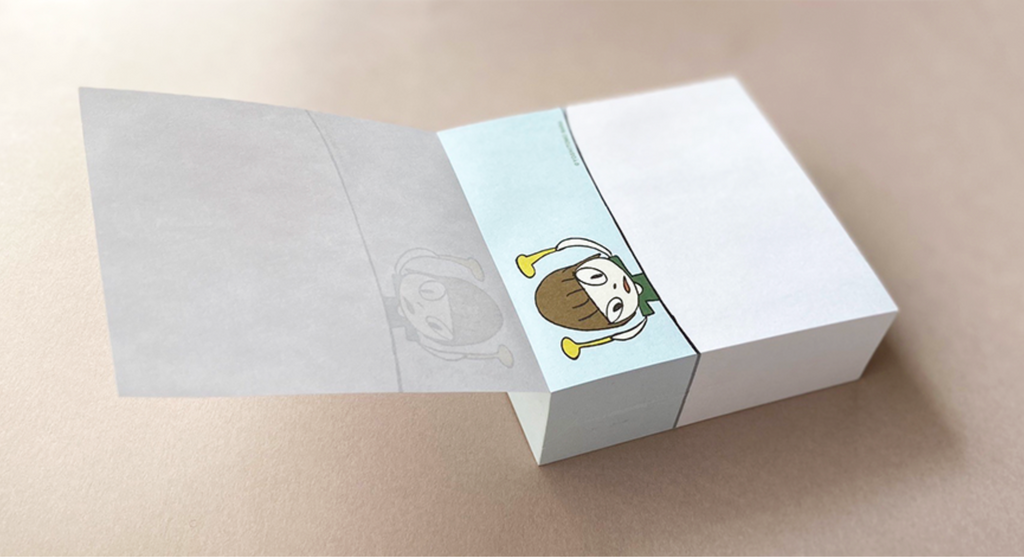 Note Pad (blue) - YOSHITOMO NARA