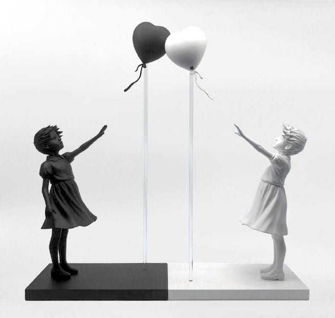 Girl with Balloon (black) - BANKSY