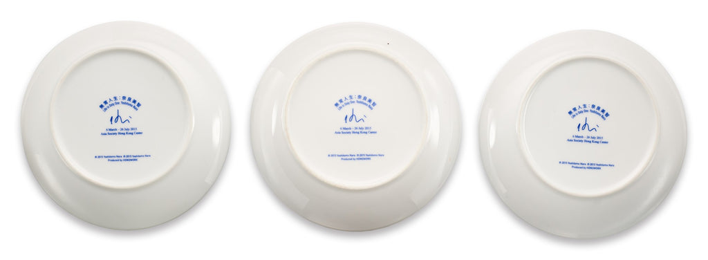 Life is Only One  (Set of 3 Plates) - YOSHITOMO NARA 奈良美智