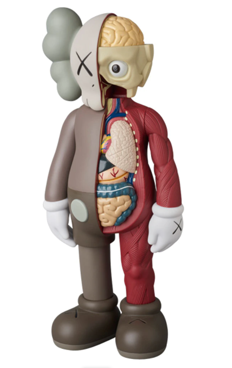 KAWS Companion Flayed Open Edition Vinyl Figure (Brown) - KAWS