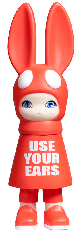 Windy Bunny Red / USE YOUR EARS - HIROYUKI MATSUURA (Signed)  松浦浩之 (簽名版)
