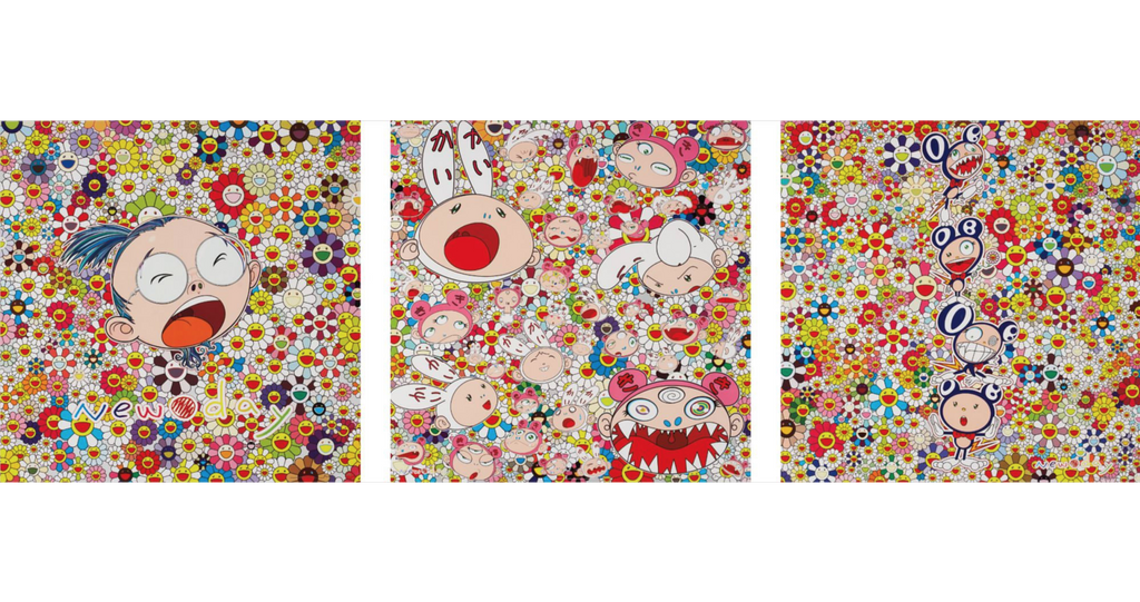 New Day (set of 3) - TAKASHI MURAKAMI