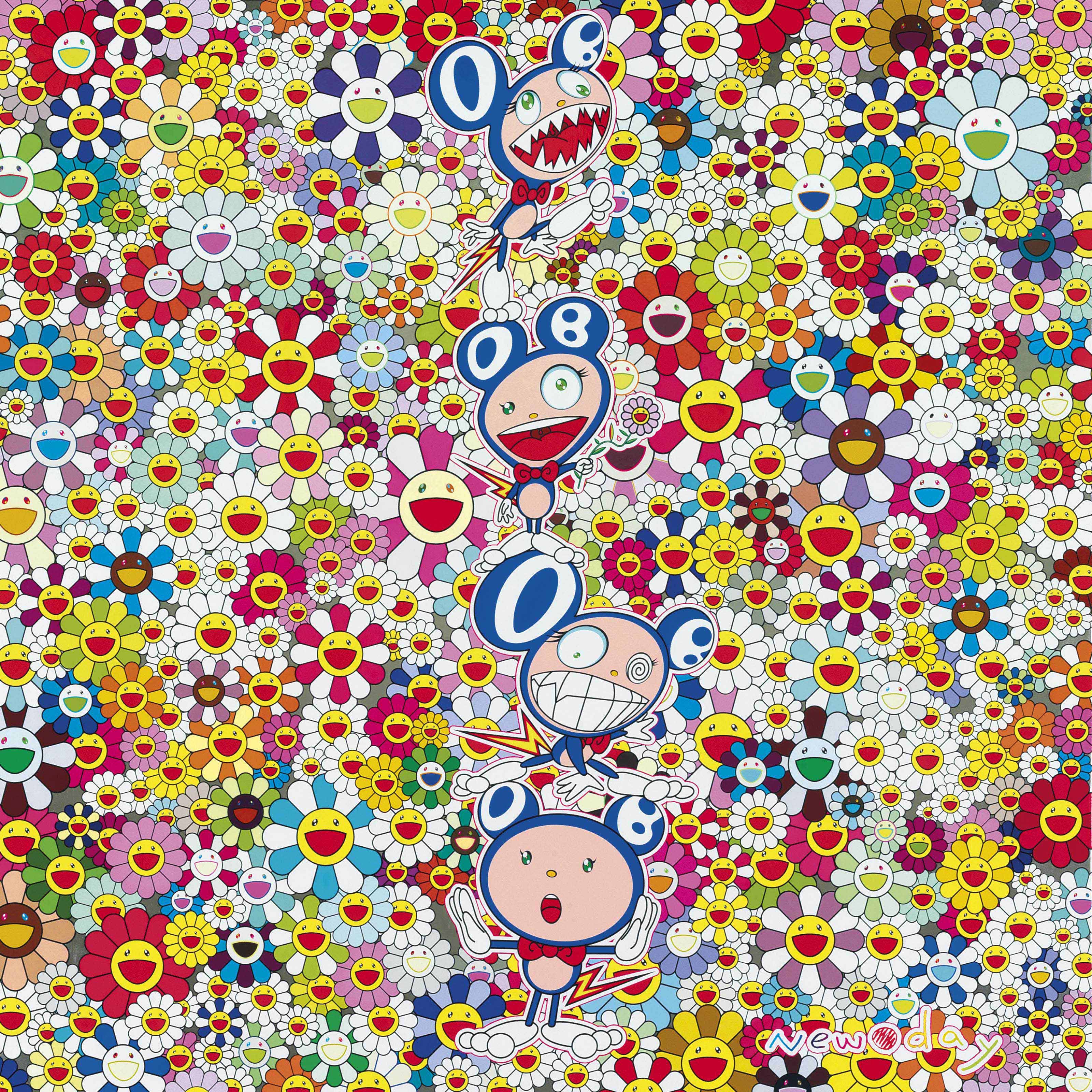 New Day (set of 3) - TAKASHI MURAKAMI